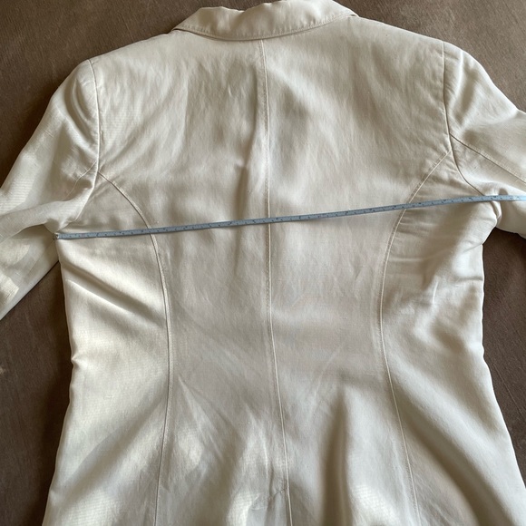 Lauren Ralph Lauren, Long Cream Blazer, size 8 - Picture 4 of 7